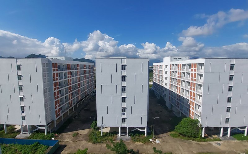 The dormitory in the West of Da Nang City has been converted into apartments for workers to rent. Photo: Thuy Trang