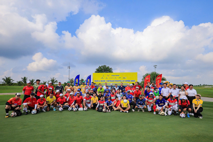 Giai dau footgolf quoc te dau tien tai khu vuc Dong Nam A.