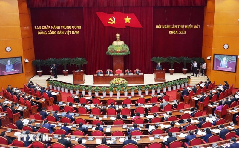 The 11th Central Conference took place from April 10-12 in Hanoi. Photo: VNA