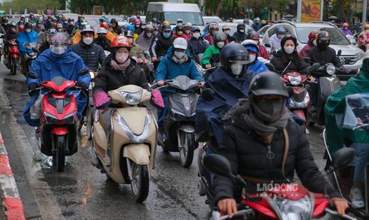 Thời tiết hôm nay 12.4: Không khí lạnh gây mưa to ở nhiều nơi