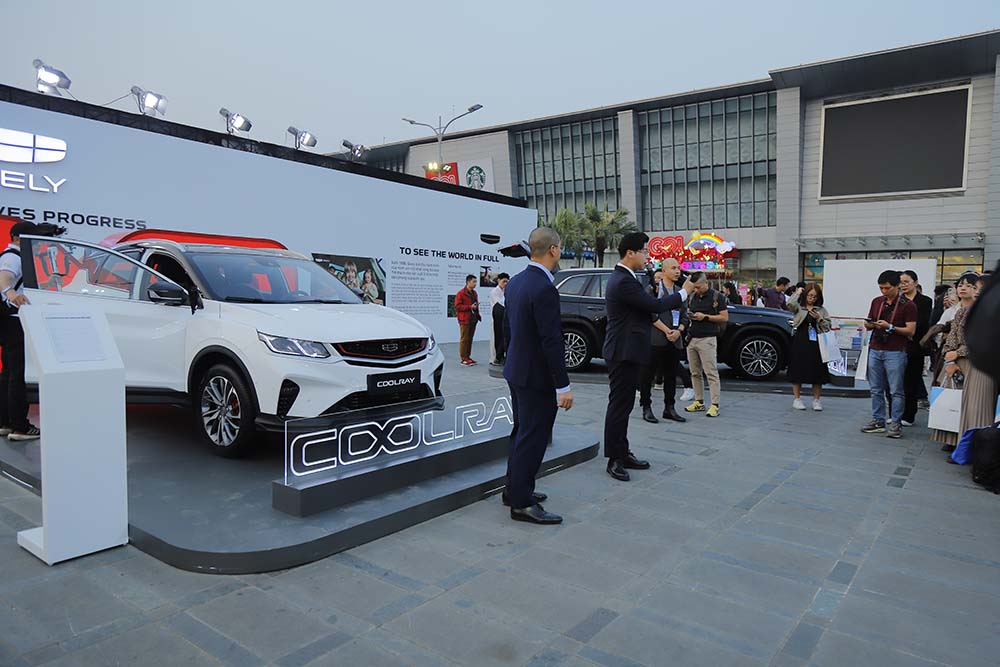 Coolray is a model that attracts the attention of the Geely brand in Vietnam. Photo: Tasco