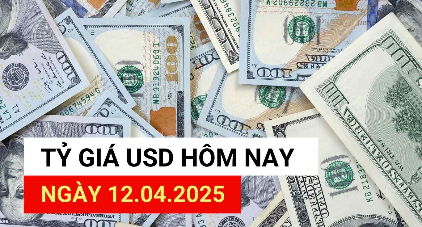 USD exchange rate today, April 12, 2025.