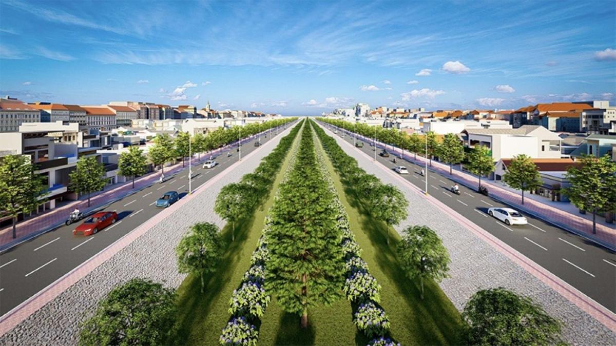 Perspective of Ho Chi Minh City Ring Road 2 Phase 1 with 6 lanes. Photo: Ho Chi Minh City Traffic Department