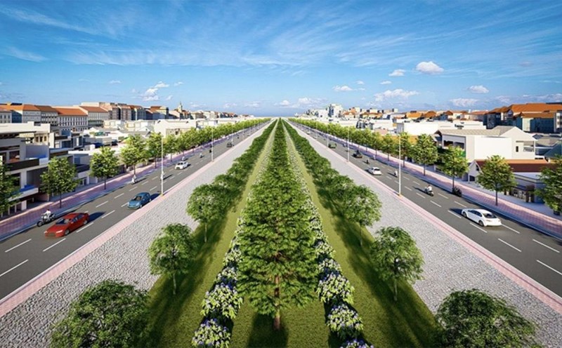 Perspective of Ho Chi Minh City Ring Road 2 Phase 1 with 6 lanes. Photo: Ho Chi Minh City Traffic Department