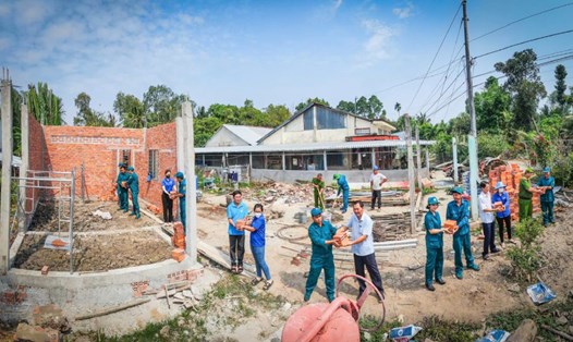 Tết Quân dân tại xã Bàn Thạch đã diễn ra với nhiều hoạt động thiết thực, ý nghĩa. Ảnh: Phương Vũ