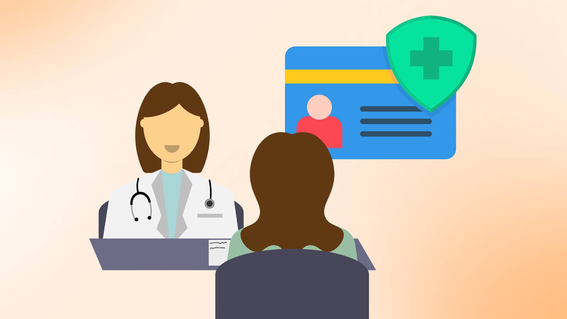 La fecha oficial para dejar de emitir tarjetas BHYT en papel es 2025. El dibujo: