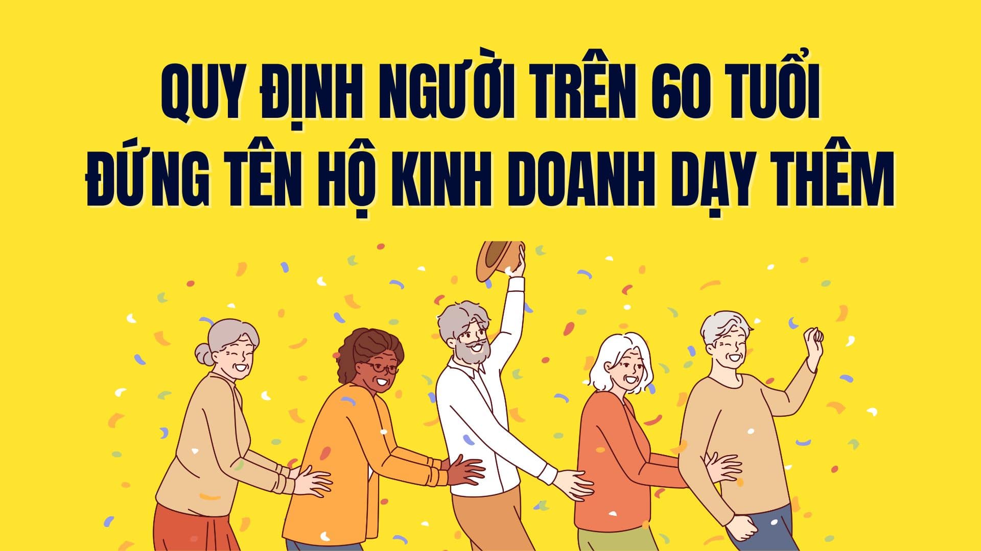 Los ciudadanos vietnamitas mayores de 60 años que tengan plena capacidad de conducta civil segun lo dispuesto en el Codigo Civil y no pertenezcan a una de las tres situaciones mencionadas anteriormente tienen derecho a registrarse como hogar de negocios para la enseñanza adicional. El dibujo: Mi te