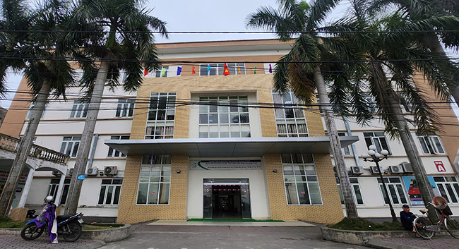Vinh Bao General Hospital, Hai Phong. Photo: Mai Chi