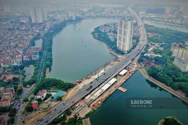 The Ministry of Home Affairs also proposed to end the organization of the urban government model currently implemented in Hanoi. In the photo is a corner of Hanoi City. Photo: To The