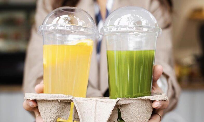 How to help juice slow down layering. Photo: Thuy Duong