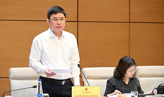 Phó Viện trưởng Viện kiểm sát nhân dân tối cao Nguyễn Đức Thái. Ảnh: Quochoi.vn