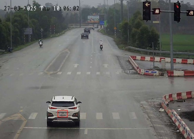 Chủ xe biển Hải Phòng cần liên hệ công an để nộp phạt nguội