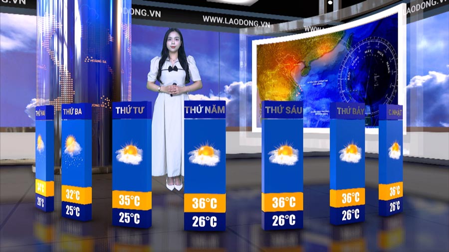 Pronostico del tiempo para la semana que viene del 14 al 20 de abril