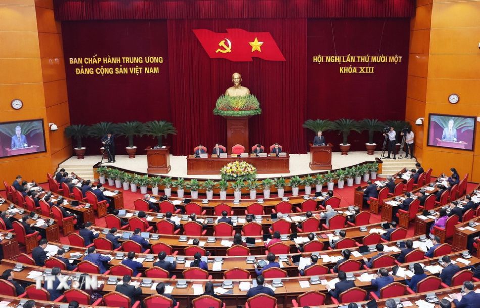 The 11th Central Conference took place from April 10-12 in Hanoi. Photo: VNA