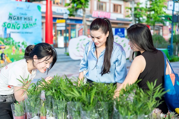 This year's Green Festival program is held in Ocean City, Hanoi. Photo: VinFast
