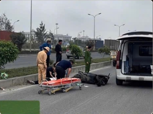 Before the accident. Photo: Hai Phong Traffic Safety Committee