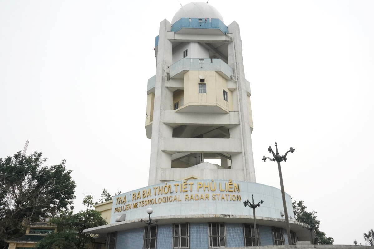 Meteorological station over 120 years old in Hai Phong. Photo: Bang Tam