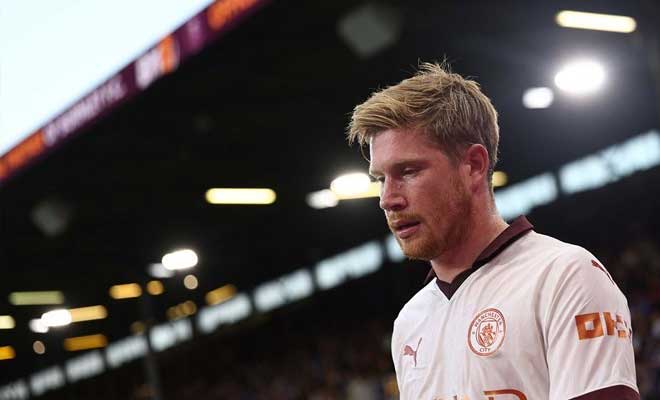 De Bruyne podria seguir en la Liga Inglesa despues de haber dejado a Manchester City. Imagen de AFP
