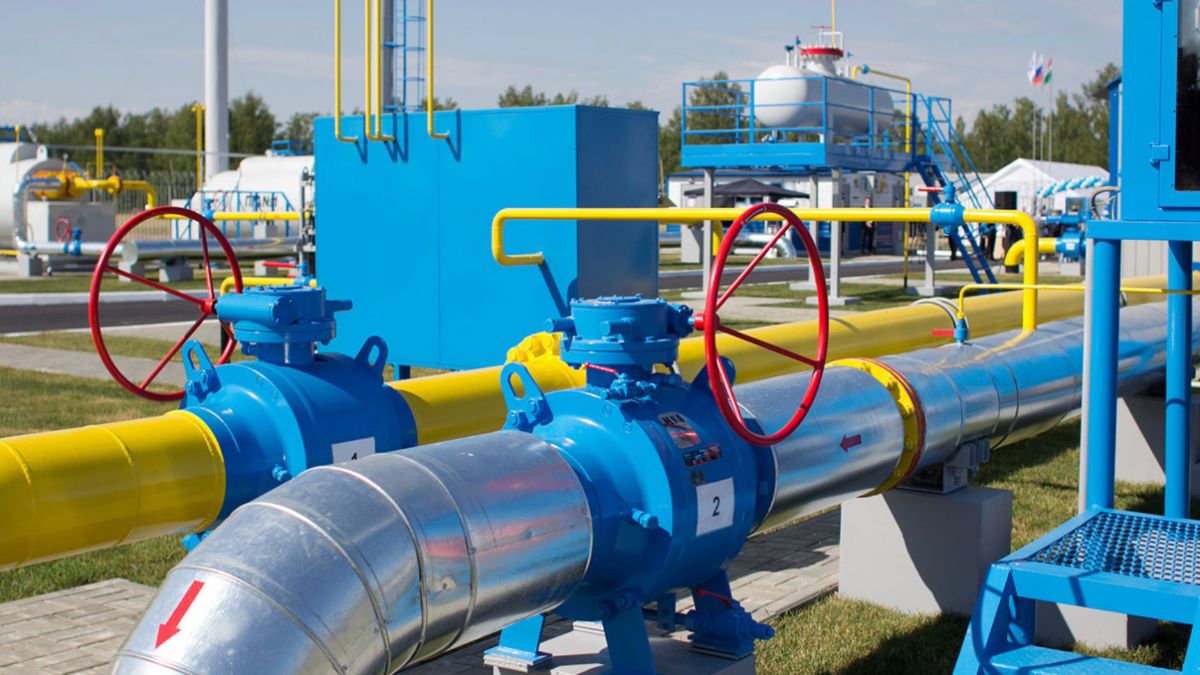 Russian gas pipeline. Photo: Gazprom