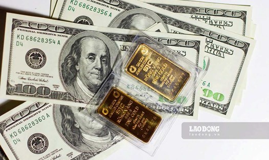 Giá vàng và USD biến động vì chính sách thuế quan của Mỹ. Ảnh: Hải Nguyễn
