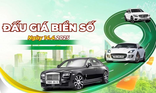 Cơn mưa biển số ngũ quý khủng sẽ xuất hiện trong phiên đấu giá ngày 14.4