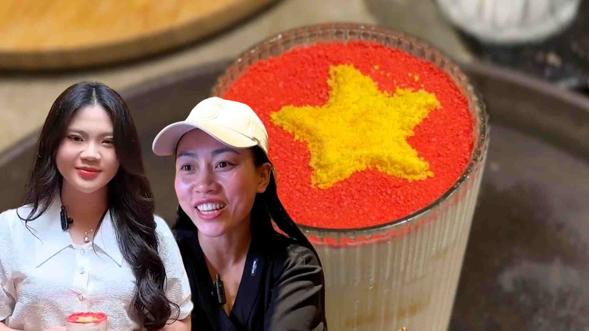 Los cafes transmiten el patriotismo de una manera muy particular