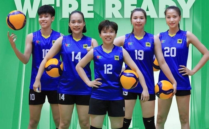 VTV Binh Dien Long An is about to attend the volleyball tournament of Asian Women's Clubs 2025. Photo: VTV Binh Dien Long An