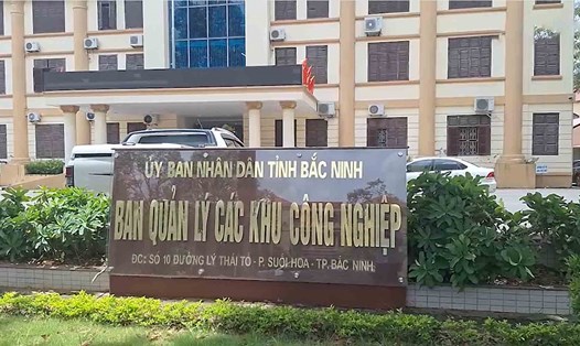 Ban Quản lý các KCN tỉnh Bắc Ninh là một trong các đơn vị vừa bị Tỉnh ủy Bắc Ninh phê bình. Ảnh: Vân Trường