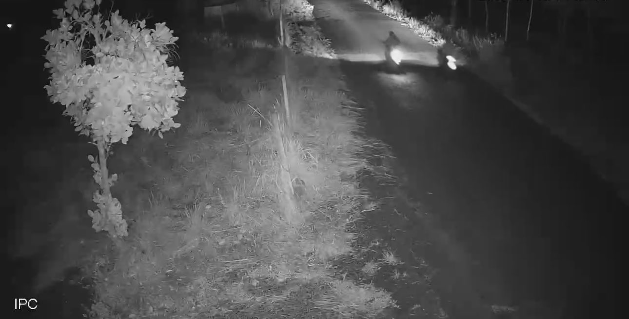 The image of the objects being escaped related to the robbery. Photo: Dong Nai Provincial Police