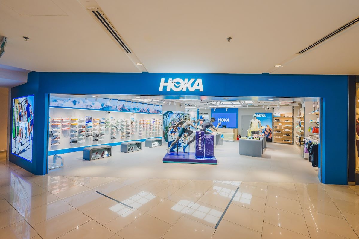 Hoka officially opened the first store in Vietnam, located in Saigon Center, Ho Chi Minh City. Photo: Hoka