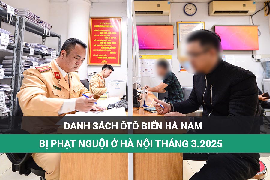 El dueño de la camioneta de la playa de Ha Nam luego a la policia de procesamiento de la multa de frio