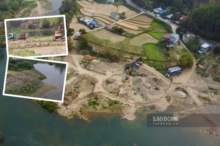 The discharge of the environment in the Cat Na Cat Beach (New Market) has been overcome. Photo: Nguyen Hoan