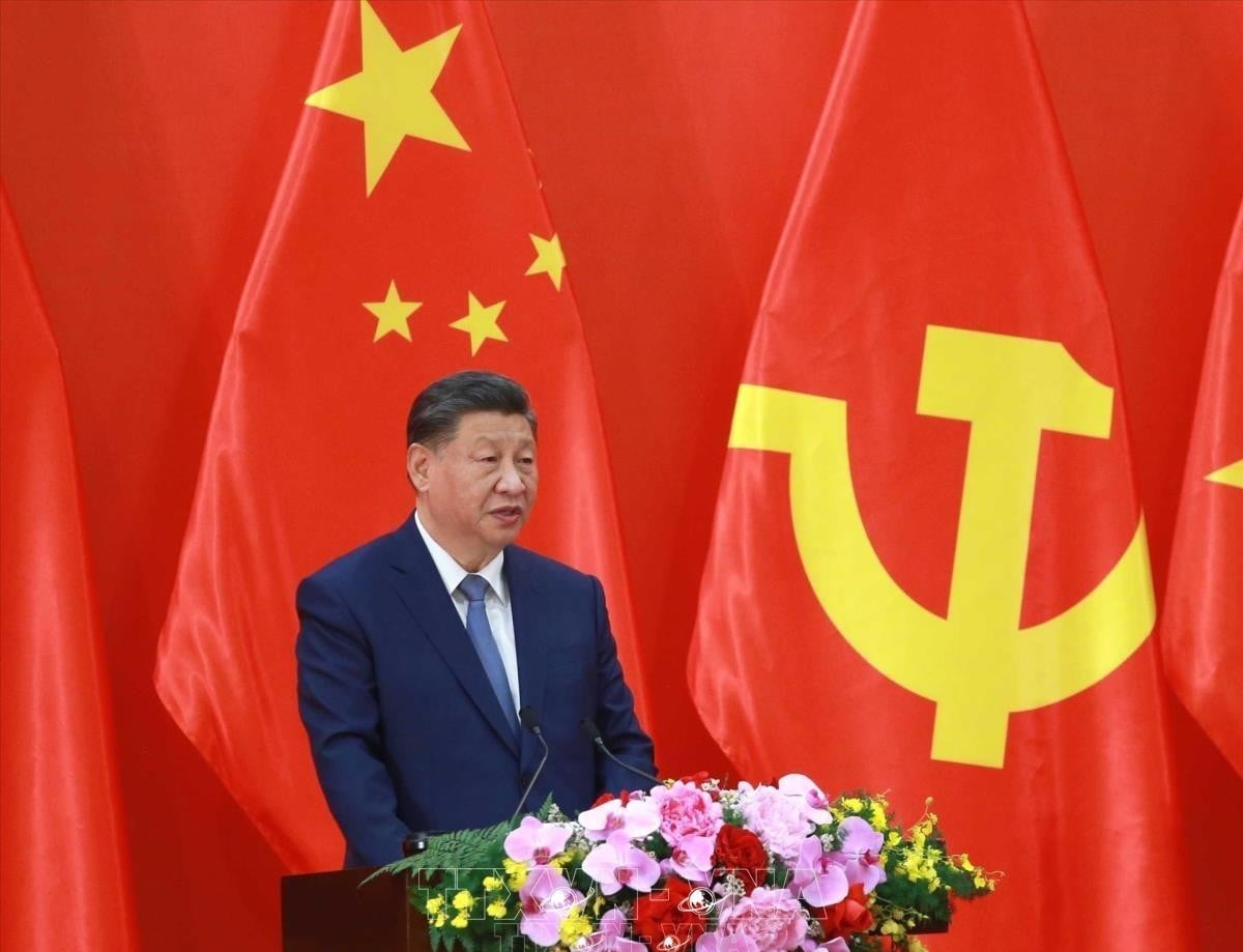 General Secretary, Chinese President Xi Jinping. Photo: Phuong Hoa/TTXVN