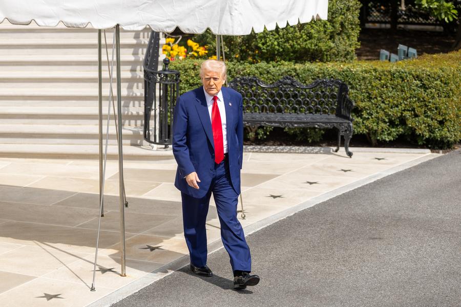 US President Donald Trump at the White House on January 3, 2025. Photo: Xinhua