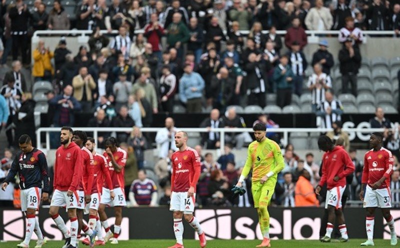 Man United continues to slide in the Premier League. Photo: AFP