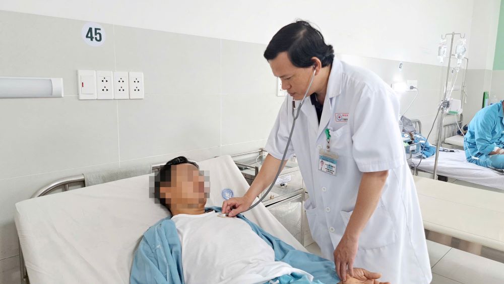 El paciente despues de la cirugia fue estable y se preparo para alta. Foto: Hospital Da Nang