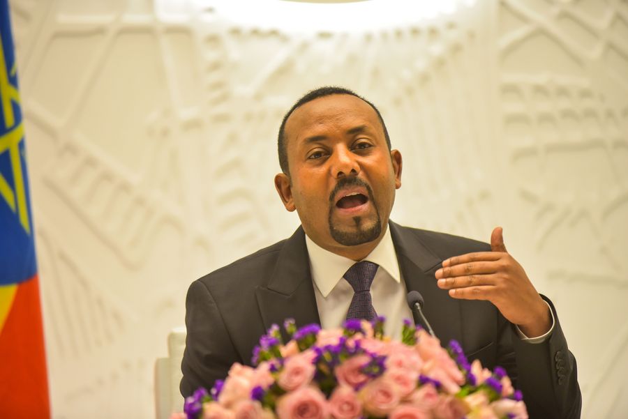 El primer ministro de Etiopia, Abiy Ahmed Ali. Imagen de la agencia Xinhua