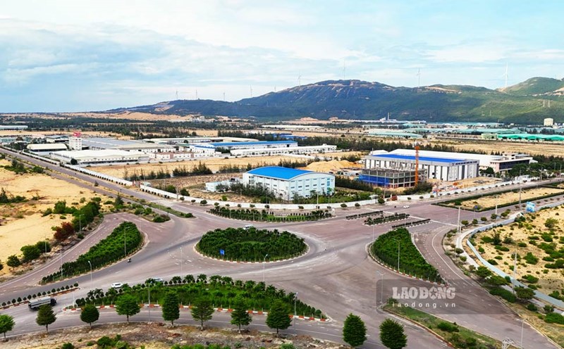 Nhon Hoi Economic Zone - where Binh Dinh province proposes to build a new administrative area. Photo: Tue An