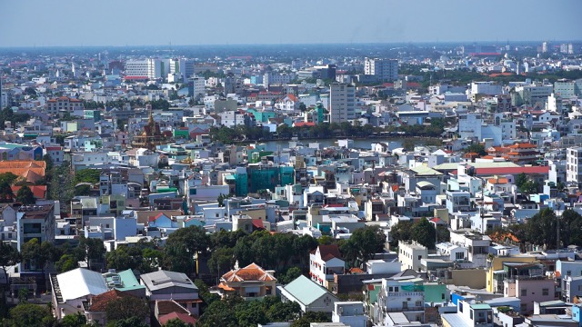 Toàn cảnh TP Cần Thơ. Ảnh: Tạ Quang.