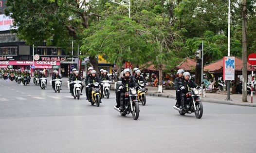 Công an Hải Phòng phát động đợt cao điểm tấn công, trấn áp tội phạm dịp kỷ niệm 70 năm Ngày giải phóng Hải Phòng và Lễ hội Hoa phượng đỏ. Ảnh minh họa: Công an TP Hải Phòng