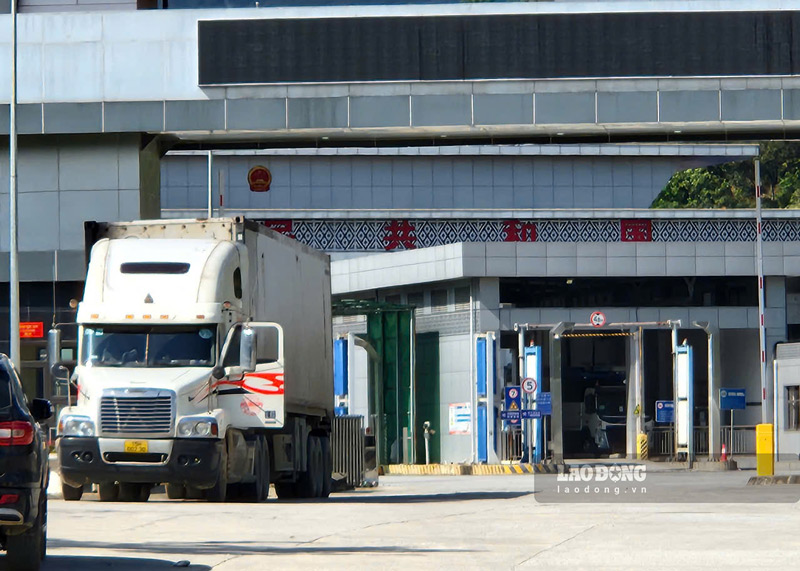 Border gate economy will be a focus for Cao Bang economy to achieve growth targets. Photo: Tan Van.