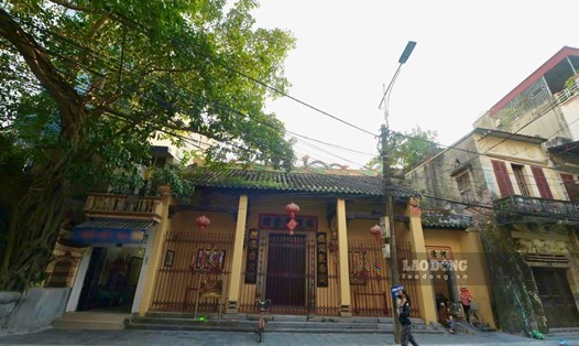 Đền Triều Châu có vị trí ở phố Hàng Sắt (TP Nam Định). Ảnh: Lương Hà