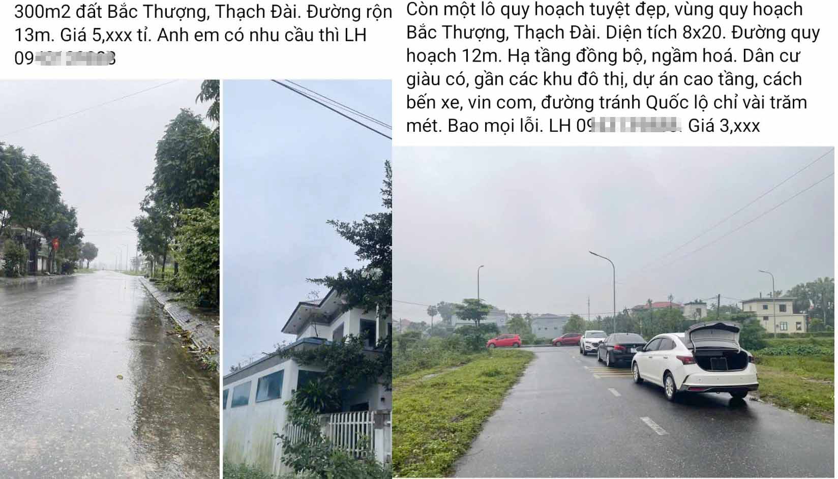Dat o duoc nguoi moi gioi rao ban tren mang xa hoi voi gia rat cao. Anh: Tran Tuan.