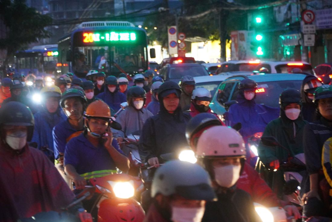 Las lluvias torrenciales se concentran en el sur por la tarde y por la noche. El autor de la imagen es Nguyen Chan