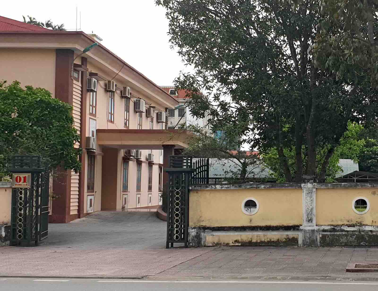 The headquarters of Quang Binh Foreign Affairs, which is considered to build official houses for officials from Quang Tri to work. Photo: Cong Sang