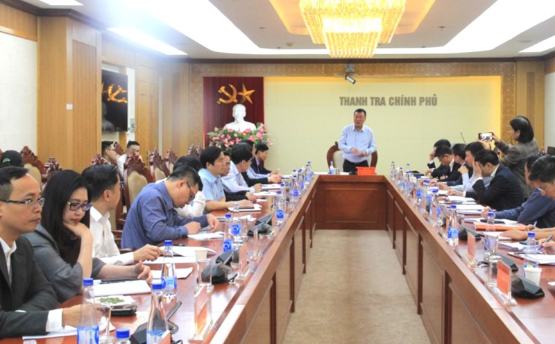 The Government Inspector General was assigned on behalf of the Government to sign a report on the Draft Law on Inspection (amended) submitted to the National Assembly. In the photo, the Government Inspectorate responded in April. Photo: Government Inspectorate