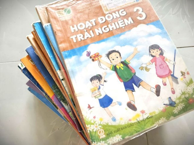 Hai Duong tightened the management and use of textbooks. Photo: Thanh Quynh