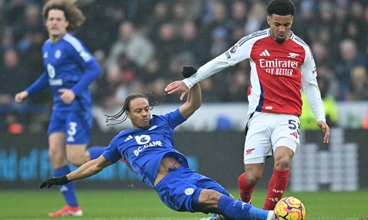 Arsenal đang cố gắng hoàn thiện để nhắm đánh vào Champions League. Ảnh: AFP