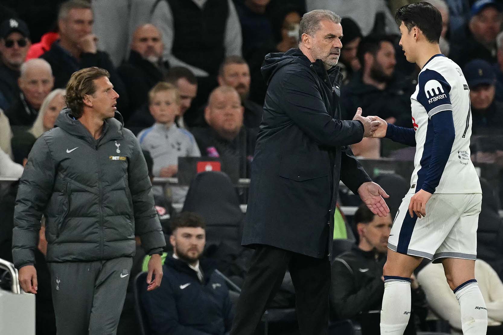 Tottenham is standing before the fateful match against Frankfurt. Photo: AFP
