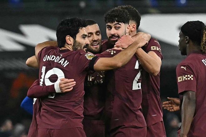 Viec Gundogan tim lai phong do se giup ich rat nhieu cho ca tap the Man City. Anh: AFP